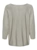 Laura Scott Fledermauspullover in khaki-melange