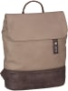 Zwei Rucksack / Backpack Jana JR13 in Chocolate