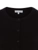 Marie Lund Kurzarm-Strickjacke in schwarz - 0002