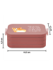 Mr. & Mrs. Panda MEPAL Bentobox Corgi Po Motiv mit Spruch in Rot Pastell
