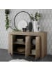CALICOSY Sideboard mit 3 Türen - FIRENZE in Helles - (W) 138  x (H) 81  x (L) 42 cm