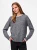 Pieces Pullover in Medium Grey Melange