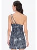 faina Women Dress in blue denim