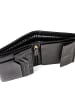 Esquire Chicago Geldbörse Leder 13 cm in schwarz