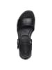 Tamaris COMFORT Sandalette in BLACK UNI