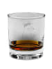 Mr. & Mrs. Panda Whisky Glas Fuchs Blumen ohne Spruch in Transparent