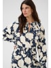 Cream Kleid CRLucca Feminine in Navy Flower Print