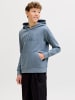 JACK & JONES Junior Kapuzensweatshirt JJECORP LOGO SWEAT HOOD JNR in blue mirage