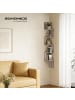 VASAGLE Eckregal Custos in Greige meliert - (B)20 x (H)126 x (T)20 cm