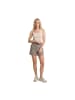 ONLY Beige Recyceltes Polyester Bermudashorts