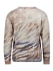 Betty Barclay Feinstrickpullover mit Lurexfaden in Beige/Blau