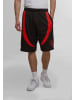 Ecko Unltd. Mesh-Shorts in black/red