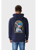 OLDSKULL Sweatjacke Asian Virtual Logo Graphic in Navy Blue