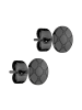 Tamaris Ohrstecker Logomania in schwarz