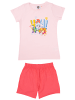 Paw Patrol Paw Patrol Schlafanzug - Skye und Everest  Kurzarm in rosa/pink