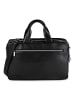 Plevier Jimmy Aktentasche Leder 31 cm Laptopfach schwarz