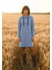salzhaut Knielanges Kleid (Midi) MÖÖV Ice Blue