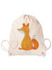 Mr. & Mrs. Panda Gym Bag Einhorn Fuchs ohne Spruch in Creme