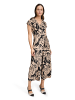 Betty Barclay Jumpsuit mit Eingrifftaschen in Schwarz/Beige