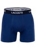 Lacoste Boxershort 3er Pack in Dunkelblau/Rot