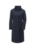 GOLDNER Kurzgröße:  Mantel Wollmantel, figurschmeichelnd in marine