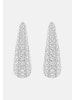 Ethische Diamanten Ohrringe aus 375 Weißgold mit Lab Grown Diamant