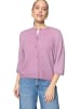 Zero  Strickjacke mit Knopfleiste in Lilac Melange