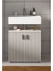 Inn.Furn Waschbeckenunterschrank kaschmir 60 cm, Badezimmer Unterschrank 2-türig