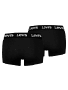 Levis 2er Pack Repeat Logo Trunks in Schwarz