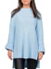 Reichstadt Damen Relaxed Fit Pullover in Baby Blue