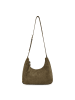 FREDs BRUDER Velvet Wild Umhängetasche Leder 26.5 cm khaki