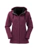 Maul Sport Polar-Strickfleecejacke Wilde Kaiserin in Bordeaux