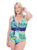 Ulla Popken Badeanzug in indigo