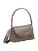 DuDu Melville Schultertasche Leder 31 cm in taupe