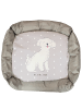 Mr. & Mrs. Panda Hundecouch Bichon Frisé Lebensretter ohne Spruch in Grau Pastell
