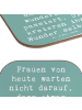 Mr. & Mrs. Panda Tassenuntersetzer Spruch Hoffnung schaffen mit ... in Meeresbrise