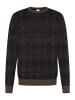 Bugatti Pullover Rundhals in cognac