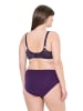 Ulla Popken Bügel-BH in aubergine