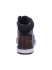 TOM TAILOR Denim Schnürstiefel Mit Tex-Membran in schwarz