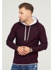 behype Kapuzensweatshirt NATHANAEL in Bordeaux