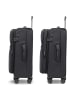 Stratic Lite 4 Rollen Trolley M 65 cm mit Dehnfalte black
