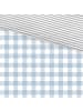 Tom Tailor Flanell Wendebettwäsche in blau-grau