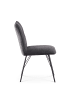 B&D Home 2er-Set: Esszimmerstuhl NELE in Anthrazit - (B)49 x (H)85 x (T)61,5 cm