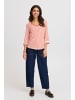 Fransa T-shirt FRFEPORSI Relaxed fit in Poinsettia mix