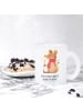Mr. & Mrs. Panda Teetasse Maus Weihnachten mit Spruch in Transparent