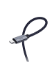HOCO Schnellladekabel USB-C 60W 1,2m in Dunkelblau