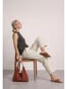 Street One Turtle Neck Top aus Mesh mit Print in Black Coffee