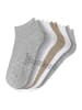 Schiesser Sneakersocken Herrensneaker in weiß, grau, beige