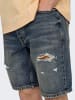 Only&Sons Shorts Denim Midi Bermuda Mid Waist Pants in Dunkelblau