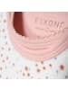 Fixoni Kinder Langarmbody "Body LS w.Velour Romper" in Rosa